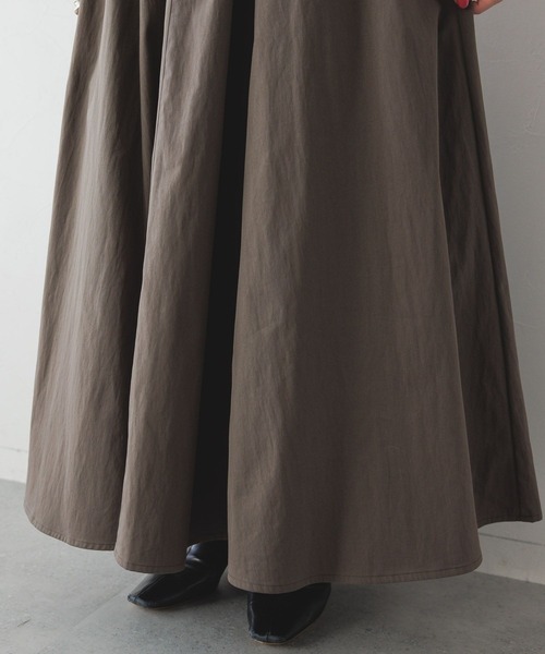 POLO BCS（ポロ ビーシーエス）の「【POLO BCS/ポロ・ビーシーエス】別注/ボリュームフレアスカート（スカート・レディース・レッド系その他/ブラウン/ネイビー・FREE）」の10枚目の写真