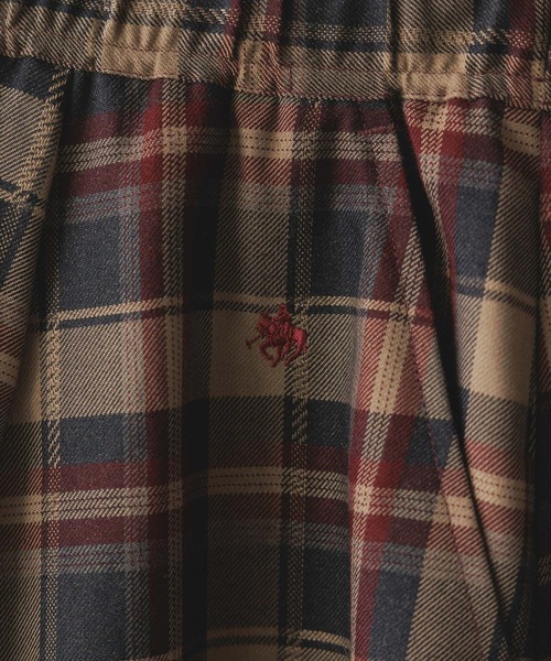 POLO BCS（ポロ ビーシーエス）の「【POLO BCS/ポロ・ビーシーエス】別注/ボリュームフレアスカート（スカート・レディース・レッド系その他/ブラウン/ネイビー・FREE）」の13枚目の写真