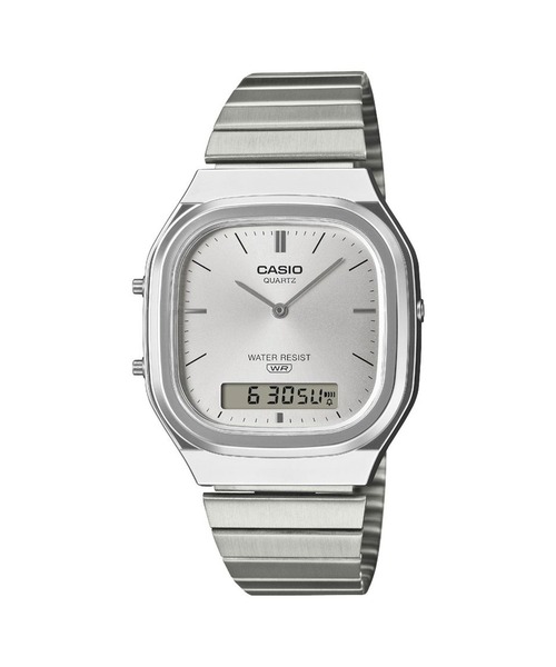 CASIO(カシオ)の「CASIO CLASSIC / AQ-240E-7AJF(アナログ腕時計・メンズ・シルバー・FREE)」の1枚目の写真