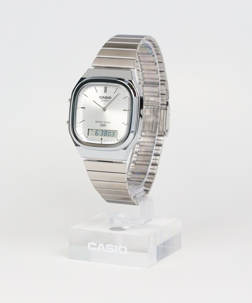CASIO(カシオ)の「CASIO CLASSIC / AQ-240E-7AJF(アナログ腕時計・メンズ・シルバー・FREE)」の6枚目の写真