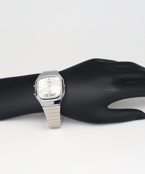 CASIO(カシオ)の「CASIO CLASSIC / AQ-240E-7AJF(アナログ腕時計・メンズ・シルバー・FREE)」の15枚目の写真