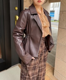 ペプラム」に該当するライダースジャケットファッション通販 - ZOZOTOWN
