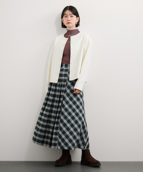 le cercle ADAM ET ROPE'(ルセルクルアダムエロペ)の「TRプリーツスカート/セットアップ対応(スカート・レディース・ダークブラウン/ブラウン系その他2/グレー/ブラック・FREE)」の21枚目の写真