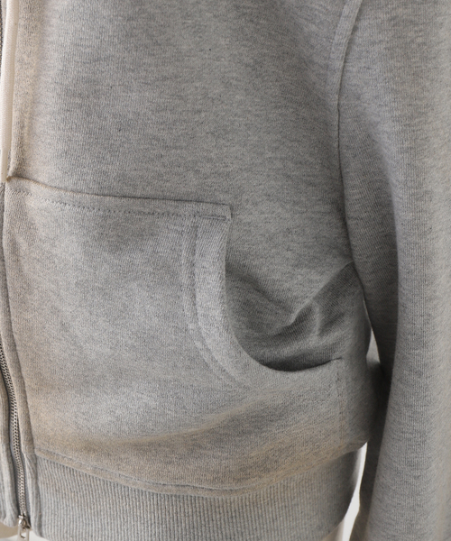 LCDC ジップアップ spray washed zip-up グレー LCDC】SPRAY WASHED