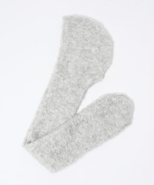 JEANASIS（ジーナシス）の「フードツキニットストール/599045（ストール/ショール・レディース・レッド系その他/グレー系その他/ブラウン系その他・FREE）」の6枚目の写真