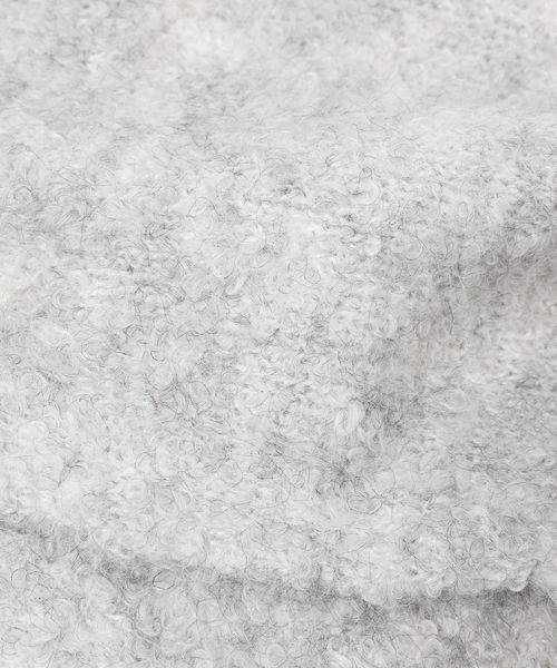 JEANASIS（ジーナシス）の「フードツキニットストール/599045（ストール/ショール・レディース・レッド系その他/グレー系その他/ブラウン系その他・FREE）」の8枚目の写真