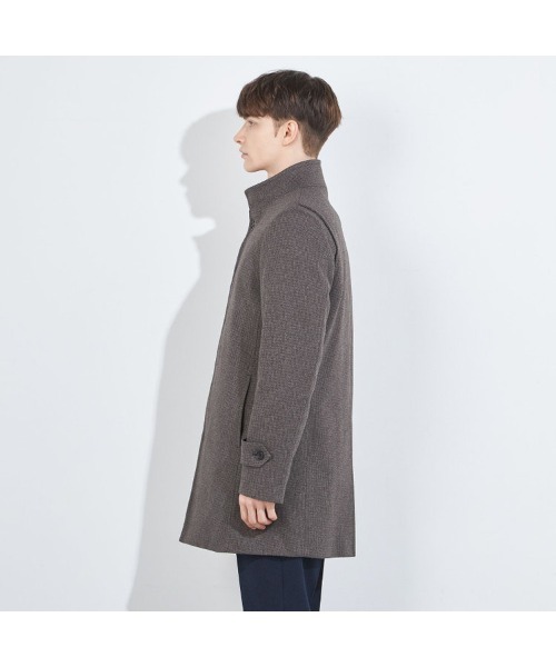 SUIT SELECT(スーツセレクト)の「ショートスタンドコート(チェスターコート・メンズ・ネイビー・SMALL/XX-LARGE/X-LARGE/LARGE/MEDIUM)」の6枚目の写真