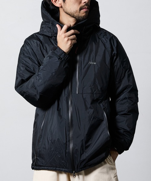 NANGA（ナンガ）の「NANGA/ナンガ AURORA TEX DOWN JACKET（ダウンジャケット/コート・メンズ・ブラック/ベージュ/グレー/レモンイエロー・MEDIUM/LARGE/X-LARGE/SMALL）」の8枚目の写真