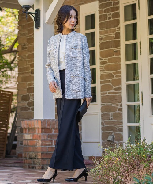 LAUTREAMONT(ロートレアモン)の「トリクシオンワイドパンツ≪洗濯機で洗える≫(その他パンツ・レディース・ネイビー/ブラック・11号/9号/7号)」の9枚目の写真