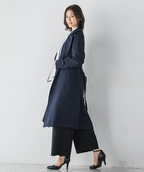 LAUTREAMONT(ロートレアモン)の「トリクシオンワイドパンツ≪洗濯機で洗える≫(その他パンツ・レディース・ネイビー/ブラック・11号/9号/7号)」の7枚目の写真