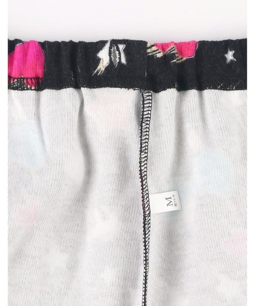 tsumori chisato SLEEP(ツモリチサト スリープ)の「綿100%(本体) あったか パジャマ 長袖 長ズボン(ルームウェア/パジャマ・レディース・ベージュ系その他/ブラック系その他・L/M)」の6枚目の写真