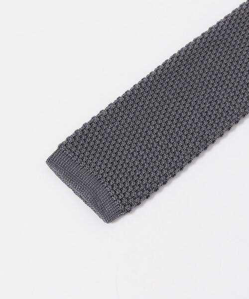 URBAN RESEARCH DOORS(アーバンリサーチドアーズ)の「LIFE STYLE TAILOR シルクニットタイ(ネクタイ・メンズ・ネイビー/ブラック/グレー/ベージュ・-)」の10枚目の写真