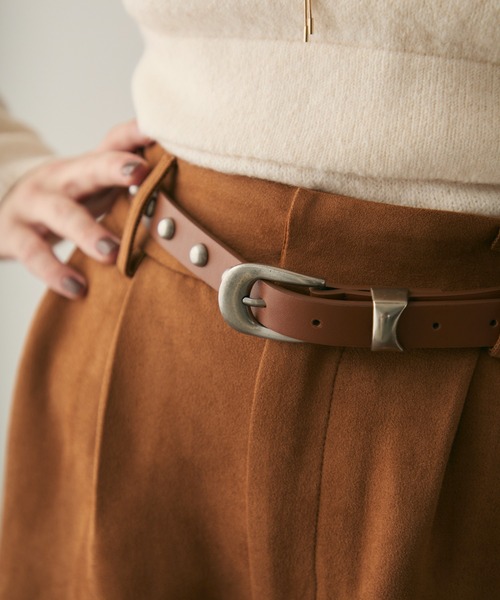 Trish（トリッシュ）の「スタッズベルト（ベルト・レディース・ブラック/ブラウン・FREE）」の5枚目の写真