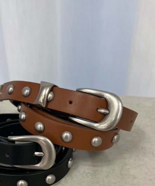 Trish（トリッシュ）の「スタッズベルト（ベルト・レディース・ブラック/ブラウン・FREE）」の7枚目の写真