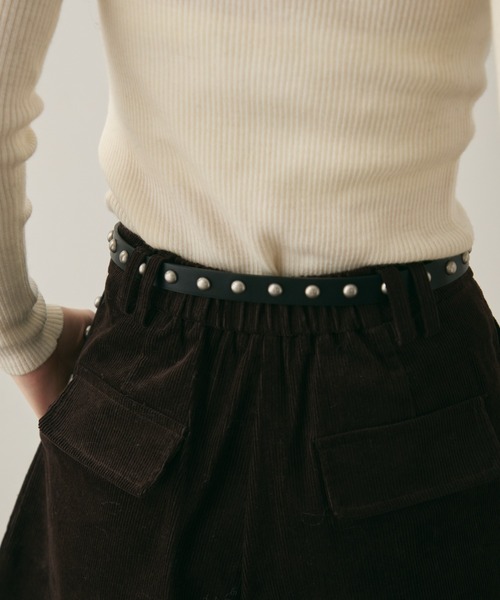 Trish（トリッシュ）の「スタッズベルト（ベルト・レディース・ブラック/ブラウン・FREE）」の9枚目の写真