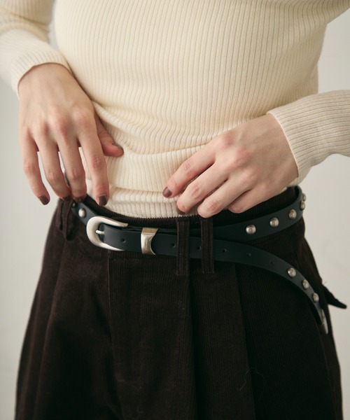 Trish（トリッシュ）の「スタッズベルト（ベルト・レディース・ブラック/ブラウン・FREE）」の14枚目の写真