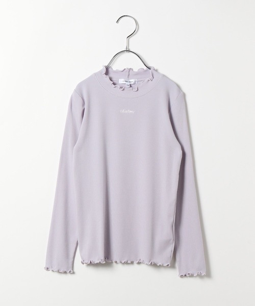 GLOBAL WORK（グローバルワーク）の「温度調節テレコメロー長袖/603695（Tシャツ/カットソー・キッズ・ライトパープル/ブラック/ライトブルー/ホワイト・160cm/130cm/150cm/140cm）」の13枚目の写真