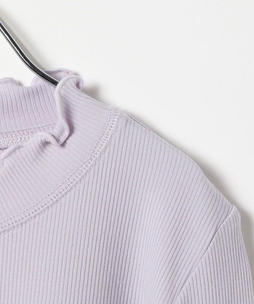 GLOBAL WORK（グローバルワーク）の「温度調節テレコメロー長袖/603695（Tシャツ/カットソー・キッズ・ライトパープル/ブラック/ライトブルー/ホワイト・160cm/130cm/150cm/140cm）」の16枚目の写真