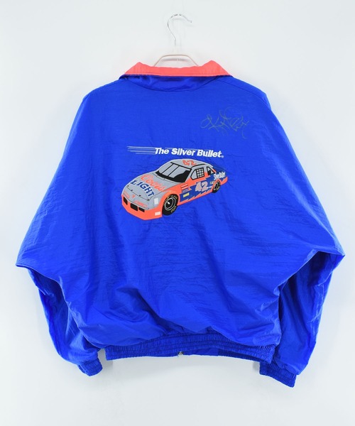 VINTAGE（ヴィンテージ）の「【USED】90’s ”Kyle Eugene Petty＃42” レーシング ナイロンジャケット USA製（ナイロンジャケット・メンズ・ブルー・X-LARGE）」の7枚目の写真