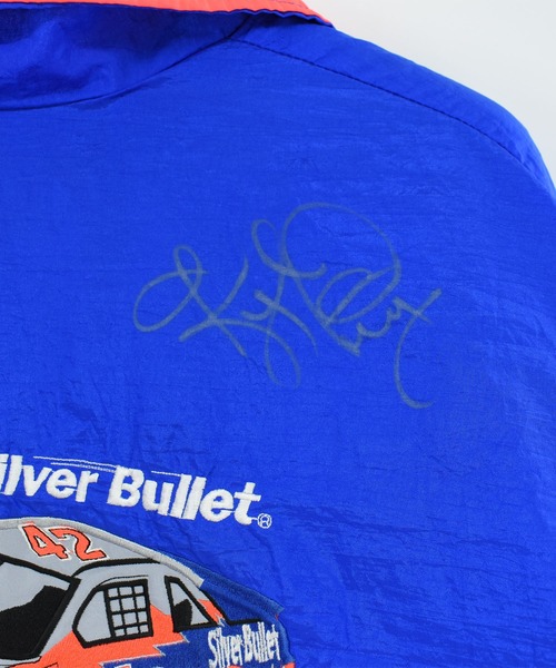 VINTAGE（ヴィンテージ）の「【USED】90’s ”Kyle Eugene Petty＃42” レーシング ナイロンジャケット USA製（ナイロンジャケット・メンズ・ブルー・X-LARGE）」の8枚目の写真