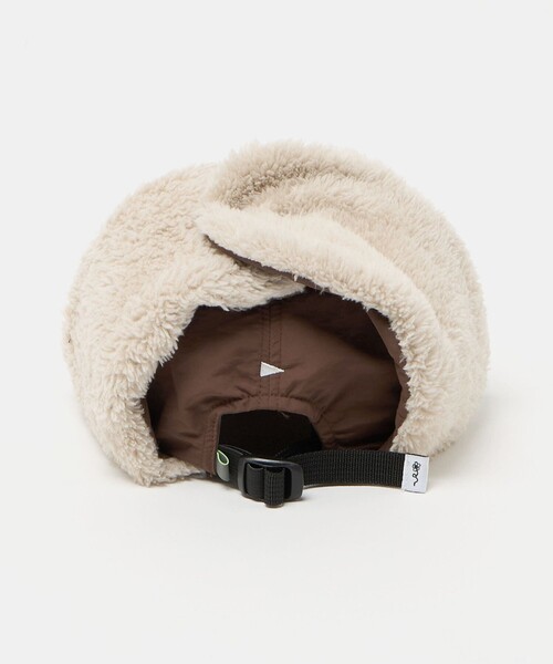 halo commodity（ハロ　コモディティー）の「【別注】＜halo commodity＞耳あて付き キャップ / キッズ（キャップ・キッズ・ブラック/ダークブラウン・FREE(53-55cm)）」の6枚目の写真