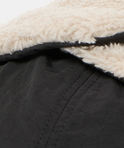 halo commodity（ハロ　コモディティー）の「【別注】＜halo commodity＞耳あて付き キャップ / キッズ（キャップ・キッズ・ブラック/ダークブラウン・FREE(53-55cm)）」の18枚目の写真