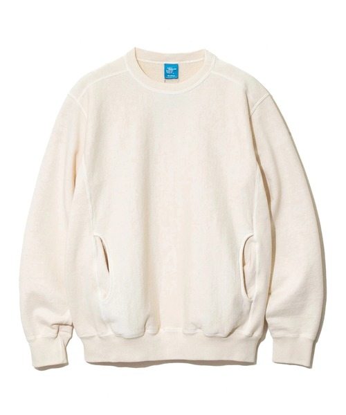 Good On(グッドオン)の「Good On/グッドオン HEAVY CREW SWEAT(スウェット・メンズ・ブルー系その他/ブラック/ナチュラル/ブルー系・MEDIUM/LARGE/X-LARGE)」の3枚目の写真