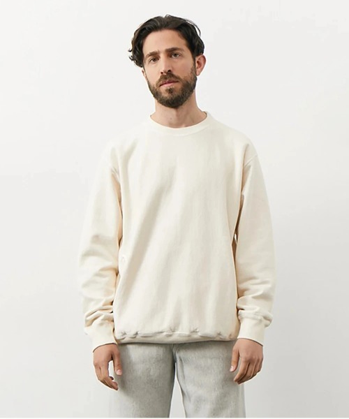 Good On(グッドオン)の「Good On/グッドオン HEAVY CREW SWEAT(スウェット・メンズ・ブルー系その他/ブラック/ナチュラル/ブルー系・MEDIUM/LARGE/X-LARGE)」の8枚目の写真