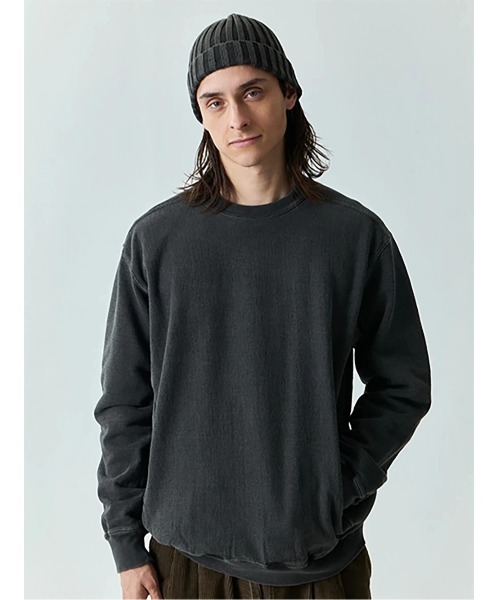 Good On(グッドオン)の「Good On/グッドオン HEAVY CREW SWEAT(スウェット・メンズ・ブルー系その他/ブラック/ナチュラル/ブルー系・MEDIUM/LARGE/X-LARGE)」の12枚目の写真