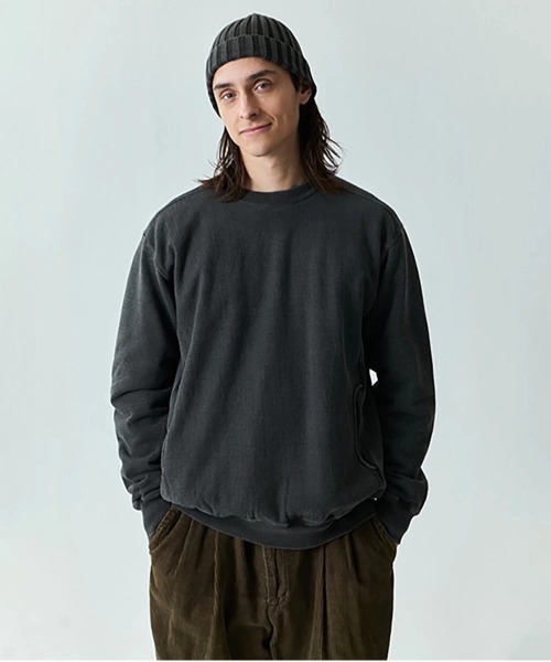 Good On(グッドオン)の「Good On/グッドオン HEAVY CREW SWEAT(スウェット・メンズ・ブルー系その他/ブラック/ナチュラル/ブルー系・MEDIUM/LARGE/X-LARGE)」の13枚目の写真