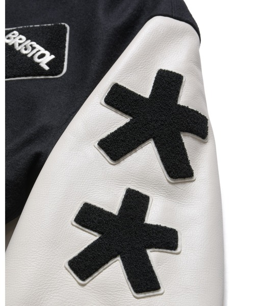 F.C.Real Bristol（エフシーレアルブリストル）の「ERIC HAZE: VARSITY JACKET（スタジャン・メンズ・ブラック・SMALL/MEDIUM/LARGE/X-LARGE/XX-LARGE）」の10枚目の写真