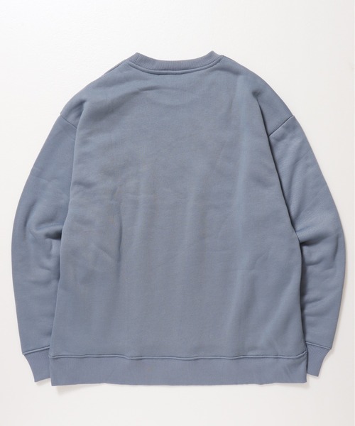 MICKEY MOUSE(ミッキーマウス)の「【DISNEY/ディズニー】ミッキーマウス裏ボアスウェットワンポイントクルーネックスウェット(スウェット・レディース・アイボリー/ブラック/グレイッシュベージュ/ブルー・MEDIUM/LARGE)」の16枚目の写真