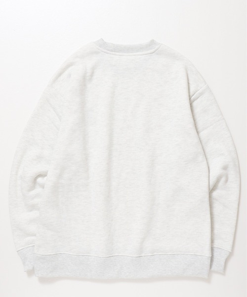 MICKEY MOUSE(ミッキーマウス)の「【DISNEY/ディズニー】ミッキーマウス裏ボアスウェットワンポイントクルーネックスウェット(スウェット・レディース・アイボリー/ブラック/グレイッシュベージュ/ブルー・MEDIUM/LARGE)」の10枚目の写真