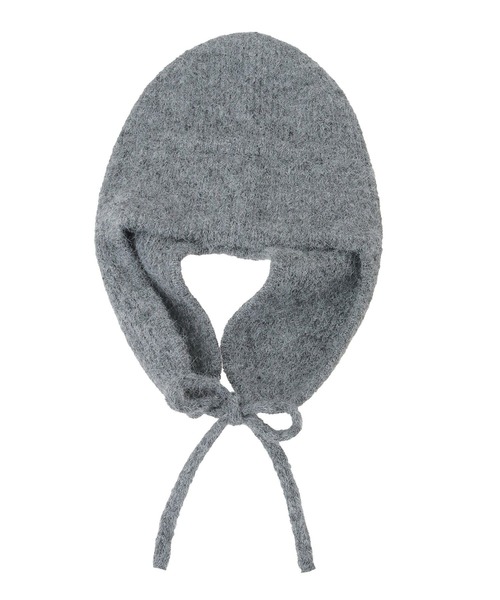 earth music&ecology（アースミュージックアンドエコロジー）の「モヘヤタッチイヤーフラップビーニー（ニットキャップ/ビーニー・レディース・レッド/杢グレー/アイボリー・FREE）」の19枚目の写真