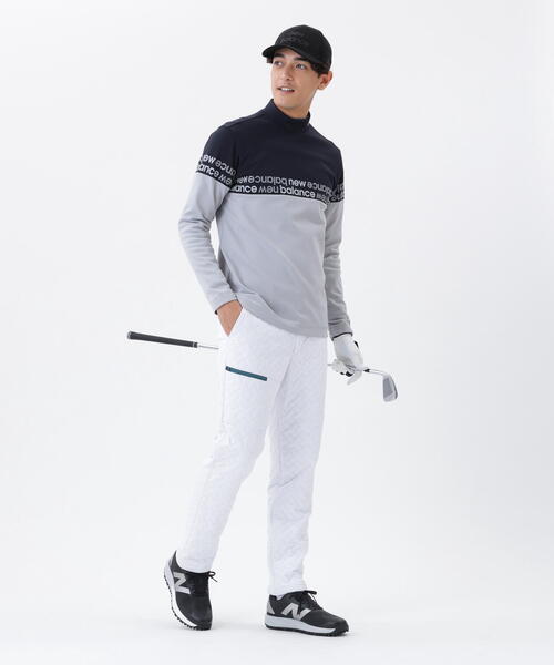 メンズウェア New Balance Golf Mock Neck Pullover New Balance Golf（ニューバランスゴルフ） tシャツ 「new balance