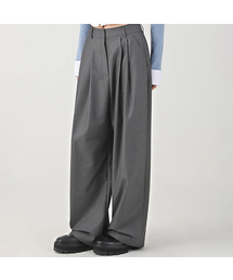 AVANDRESS（アバンドレス ）の「Two-Tuck Slacks 101 GREY（スラックス）」