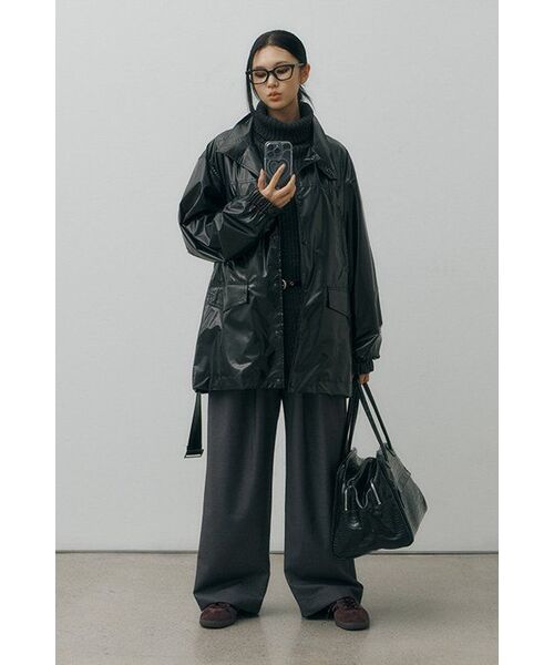 AVANDRESS(アバンドレス )の「Two-Tuck Slacks 101 GREY(スラックス・レディース・グレー・SMALL/MEDIUM/LARGE)」の9枚目の写真