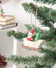 LBC（エルビーシー）の「ウッドサンタスレーオーナメント（インテリア雑貨）」