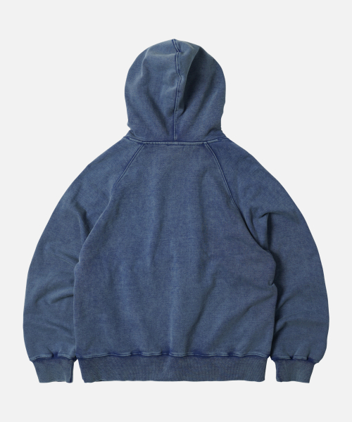 FRIZMWORKS（フリズムワークス）の「OG VINTAGE DYEING PULLOVER HOODY _ WASHED NAVY（パーカー・メンズ・その他・X-LARGE/SMALL/MEDIUM/LARGE）」の2枚目の写真