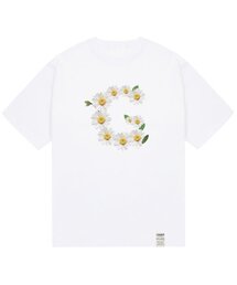 GRAVER（グレーバー）の「[UNISEX] Big G Flower Smile Short Sleeve Tee_White（Tシャツ/カットソー・メンズ）」
