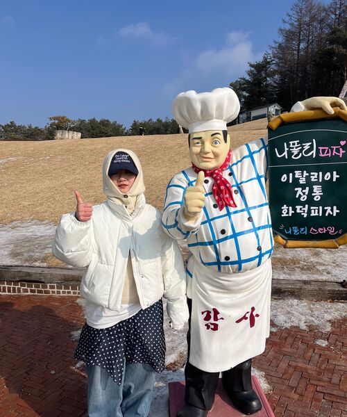 MUSINSA STANDARD WOMAN（ムシンサスタンダードウーマン）の「ウィメンズデイリープファーショートダウンジャケット[アイボリー]（ダウンジャケット/コート・レディース・その他・SMALL/MEDIUM/LARGE/X-SMALL）」の13枚目の写真