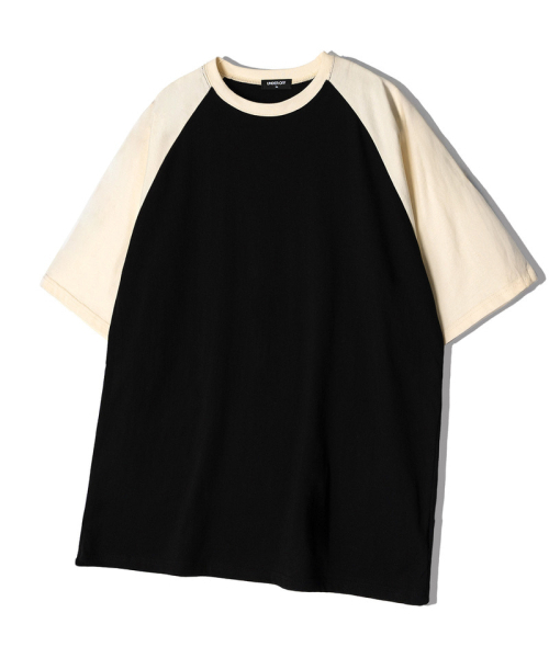 UNDEROFF(アンダーオフ)の「オーバーサイズラグラン半袖Tシャツクリーム(Tシャツ/カットソー・レディース・クリーム・SMALL/MEDIUM/LARGE/X-LARGE)」の2枚目の写真