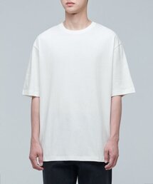 リラックスフィットクルーネックTシャツ2 [クリーム]