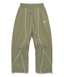 WHITE LINE NYLON PANTS [LIGHT GREEN]