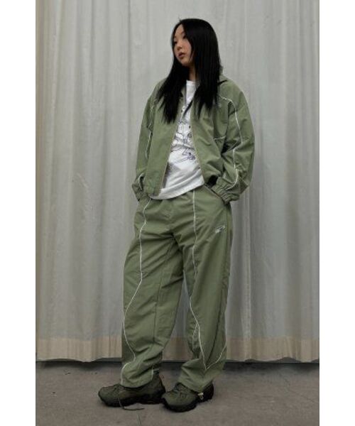 Retriever Club（レトリーバークラブ）の「WHITE LINE NYLON PANTS [LIGHT GREEN]（スウェットパンツ・レディース・その他・MEDIUM/X-LARGE）」の7枚目の写真