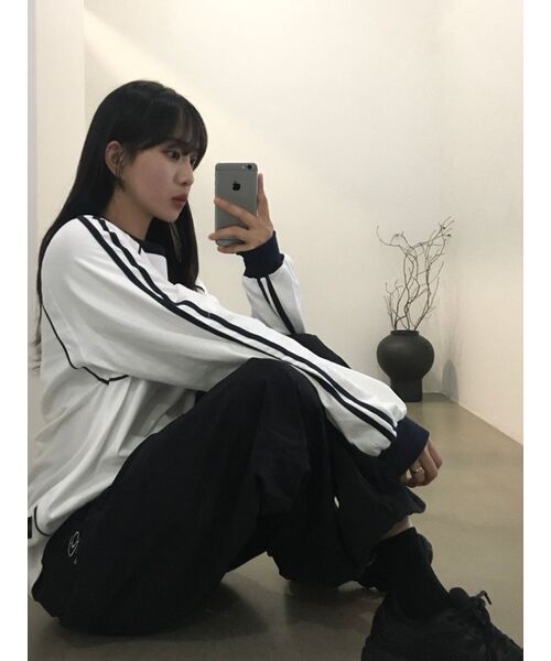 NOMANUAL（NOMANUAL）の「C.B STRING BAG - BLACK（バックパック/リュック・レディース・その他・FREE）」の7枚目の写真