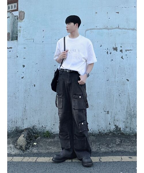 NOMANUAL（NOMANUAL）の「C.B STRING BAG - BLACK（バックパック/リュック・レディース・その他・FREE）」の8枚目の写真