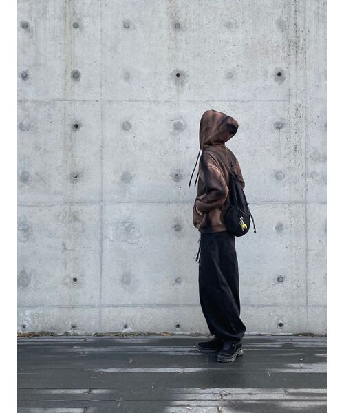 NOMANUAL（NOMANUAL）の「C.B STRING BAG - BLACK（バックパック/リュック・レディース・その他・FREE）」の2枚目の写真