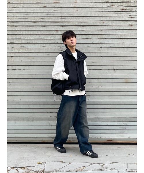 NOMANUAL（NOMANUAL）の「C.B STRING BAG - BLACK（バックパック/リュック・レディース・その他・FREE）」の3枚目の写真