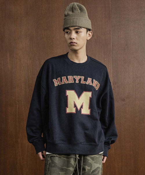 TAKEASY(テイクイージー)の「メリーランドオーバースウェット(ヴィンテージネイビー)(スウェット・メンズ・その他・LARGE/SMALL/MEDIUM)」の3枚目の写真